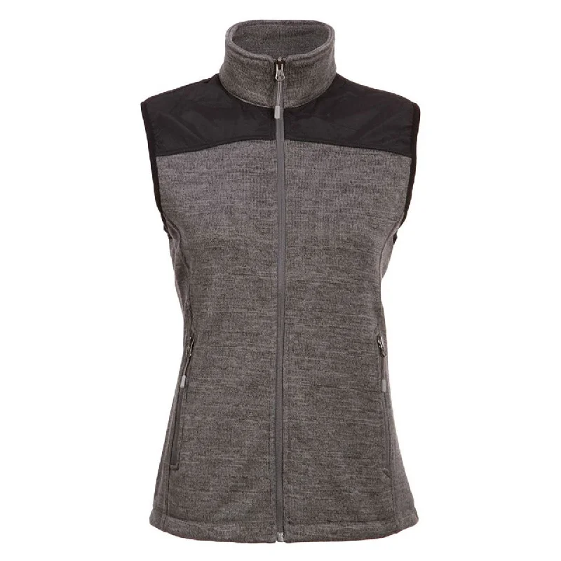 Landway Women's Heather Charcoal Captain Vest