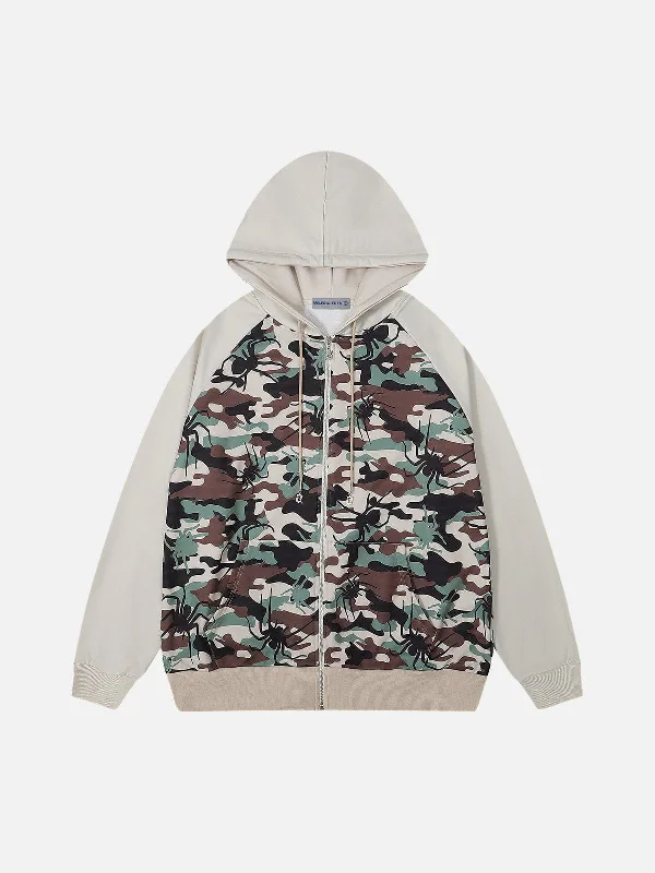 Aelfric Eden Camouflage Spider Hoodie