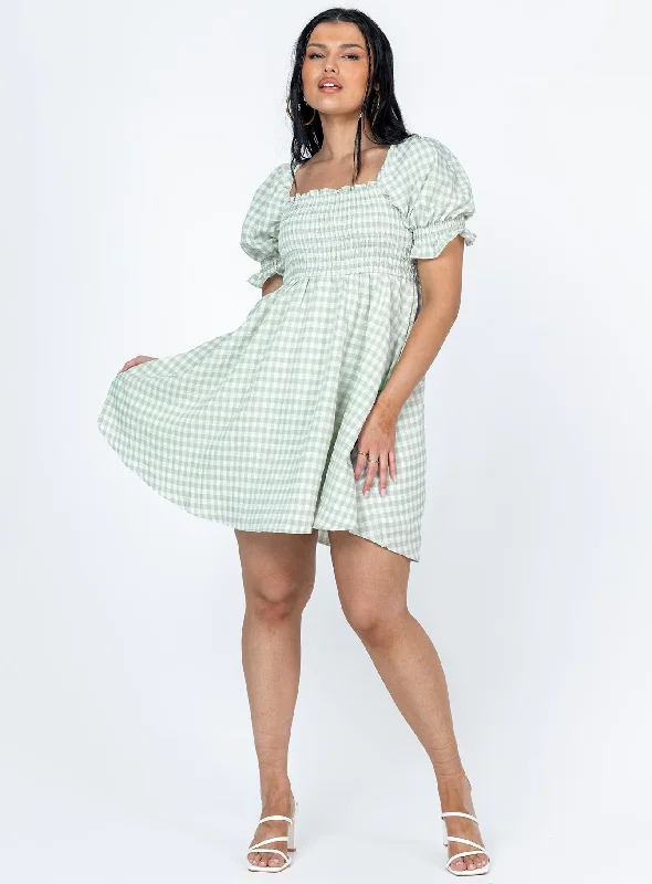 Aiesha Mini Dress Sage