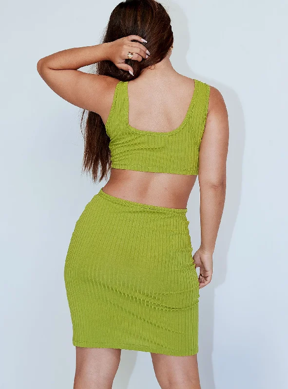 Billie Mini Dress Green