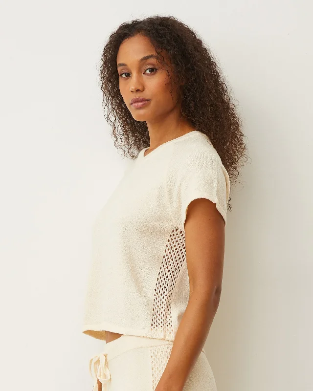 Boucle Knit V-neck