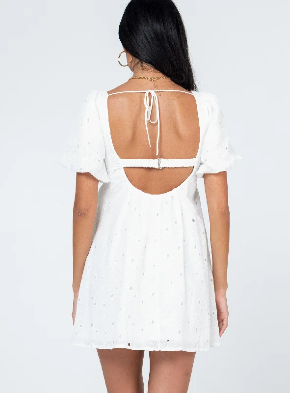 Cami Mini Dress White