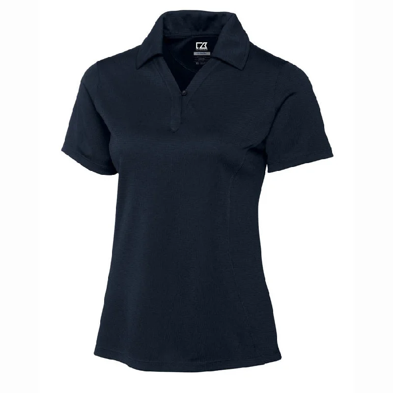 Cutter & Buck Women's Navy DryTec S/S Genre Polo