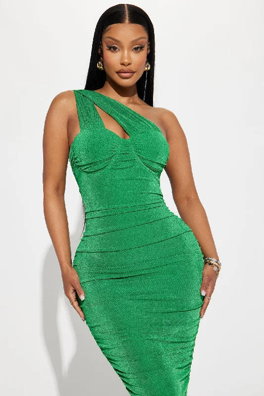 Fern Midi Dress - Green