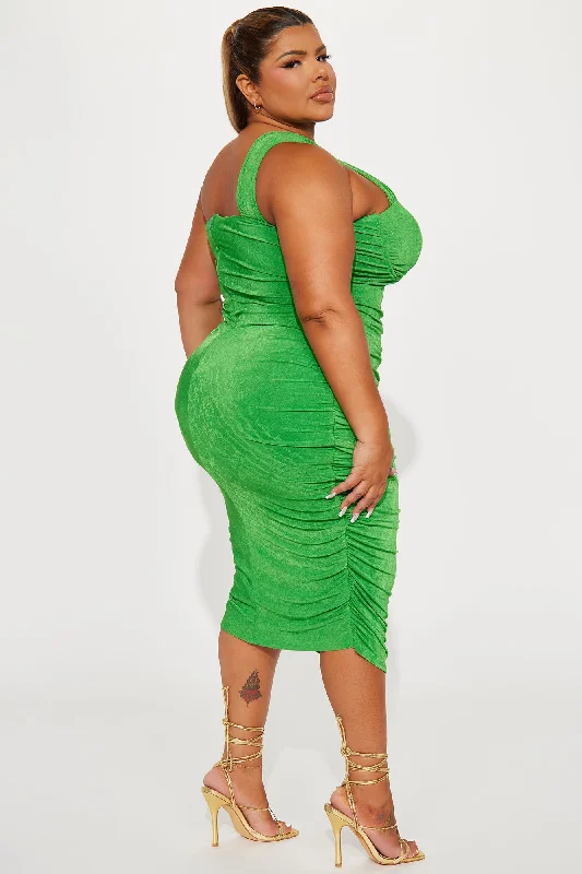 Fern Midi Dress - Green