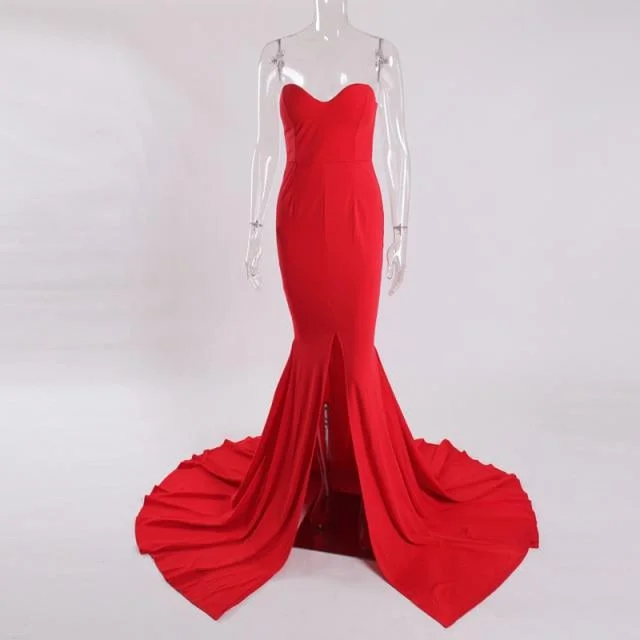 Strapless Red / XS