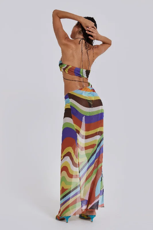 Oliana Draped Maxi Dress