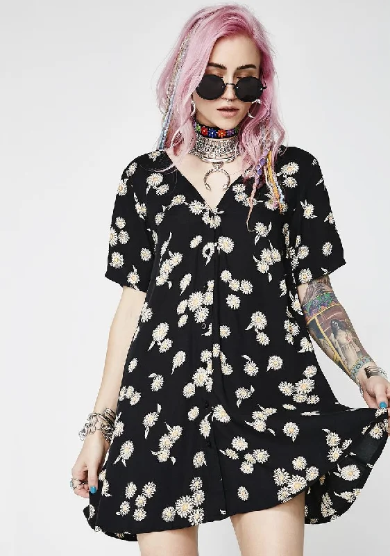 Grunge Daisy Crosena Dress