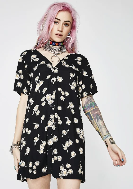 Grunge Daisy Crosena Dress