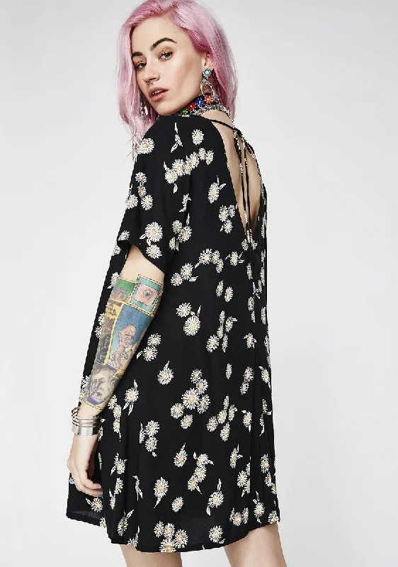 Grunge Daisy Crosena Dress