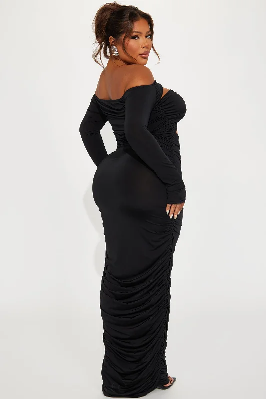 Kristal Maxi Dress - Black