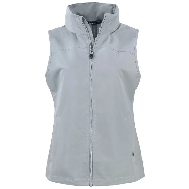 Cutter & Buck Women's Polished Charter Eco Recycled Full Zip Vest