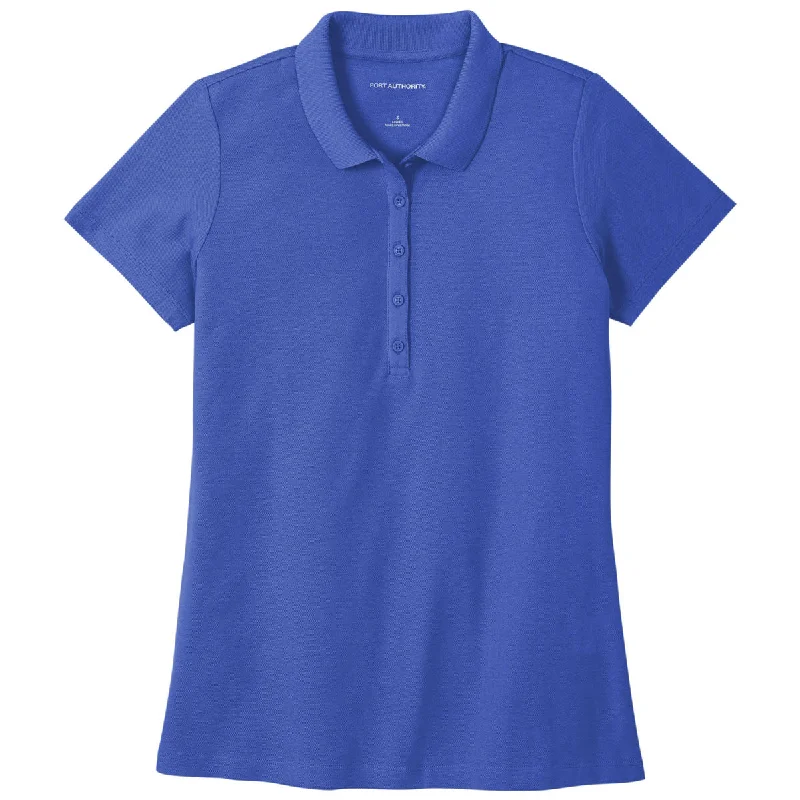 Port Authority Women's True Royal SuperPro React Polo