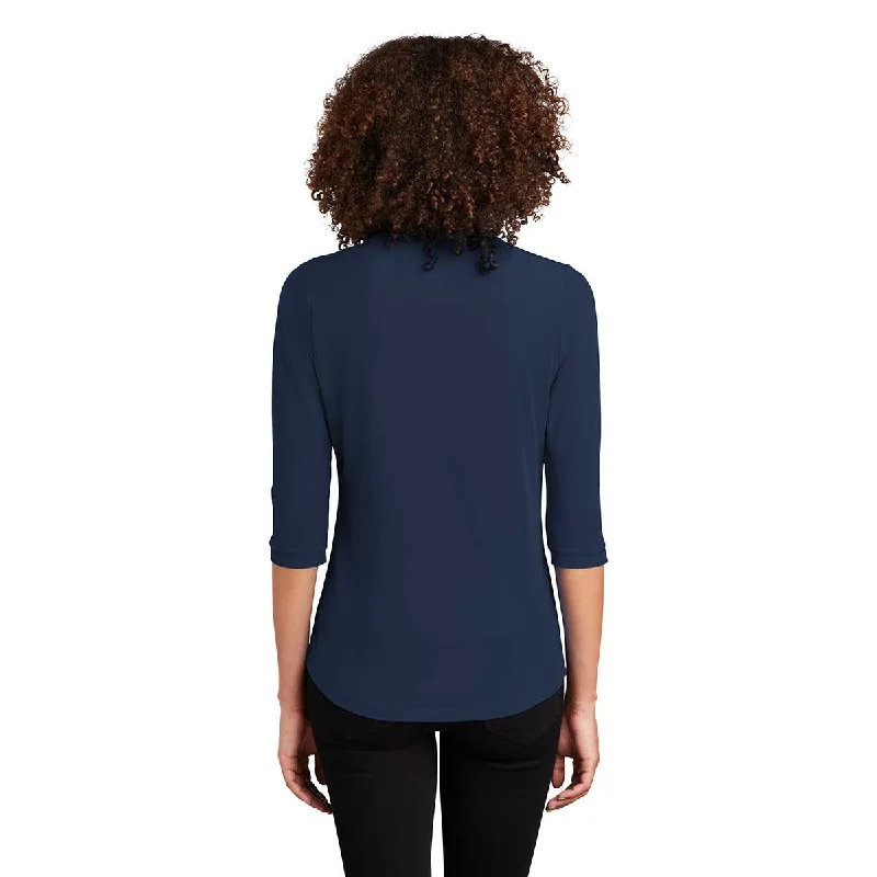 OGIO Women's Navy Jewel Henley