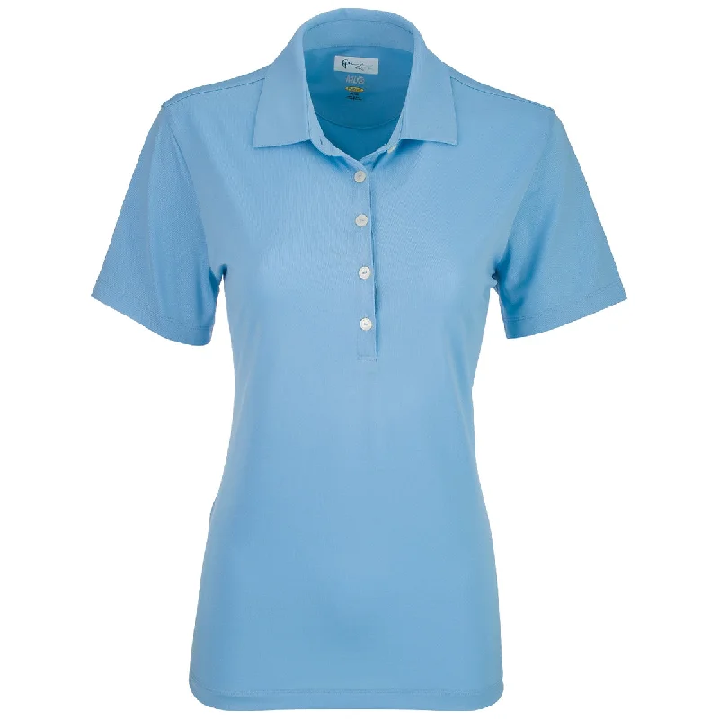 Greg Norman Women's Coastal Blue Freedom Polo