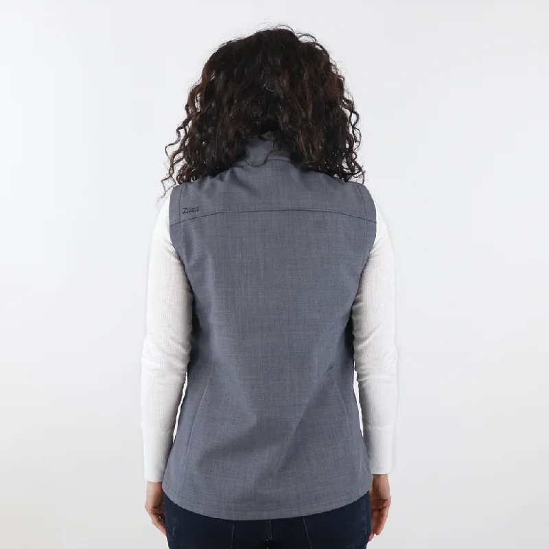 Zusa 3 Day Women's Charcoal Cross-Hatch Wanderlust Vest