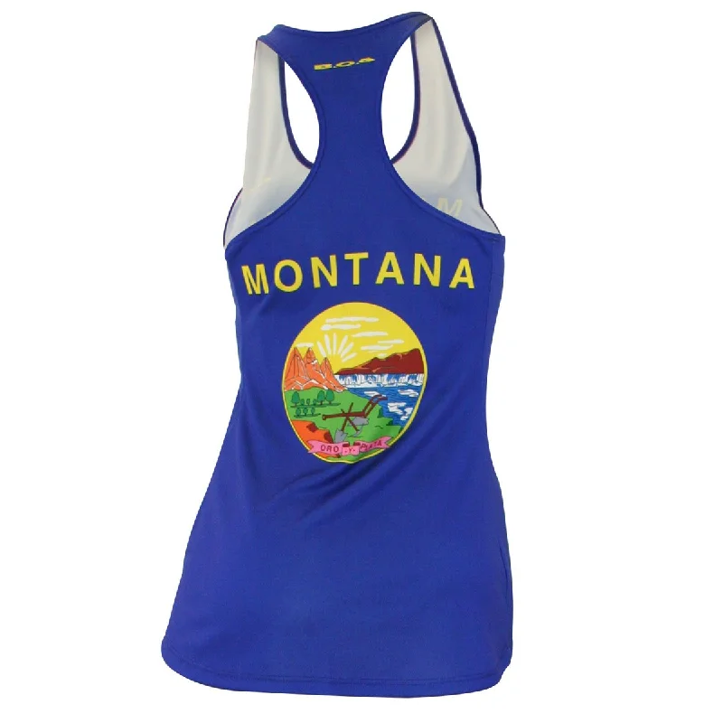 Women's Competitor Lite Interval Singlet - Montana