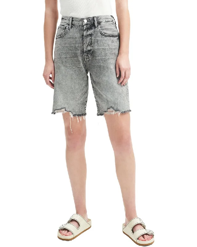 7 For All Mankind Easy James Fern Grey Short