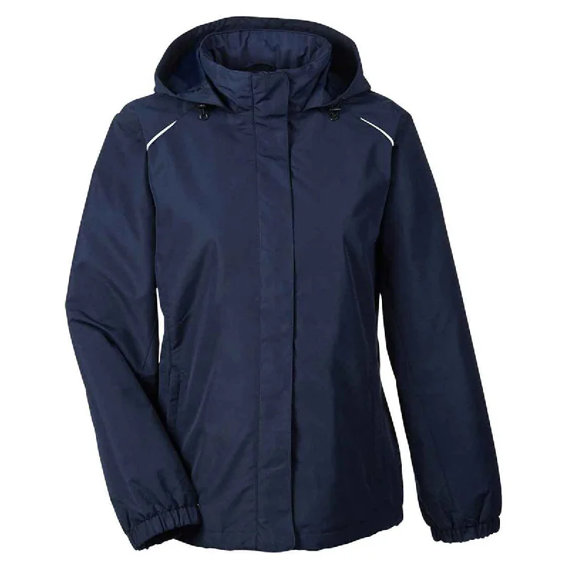 Core 365 Women's Classic Navy Profile Fleece-Lined All-Season Jacket