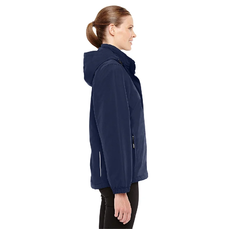 Core 365 Women's Classic Navy Profile Fleece-Lined All-Season Jacket