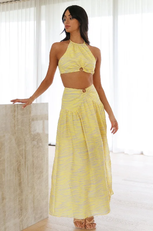 Boldest Move Crop Yellow