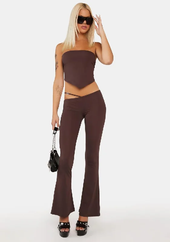 Chocolate Can't Be Ignored Pants Set