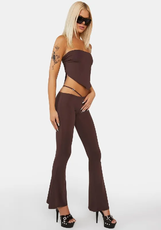 Chocolate Can't Be Ignored Pants Set