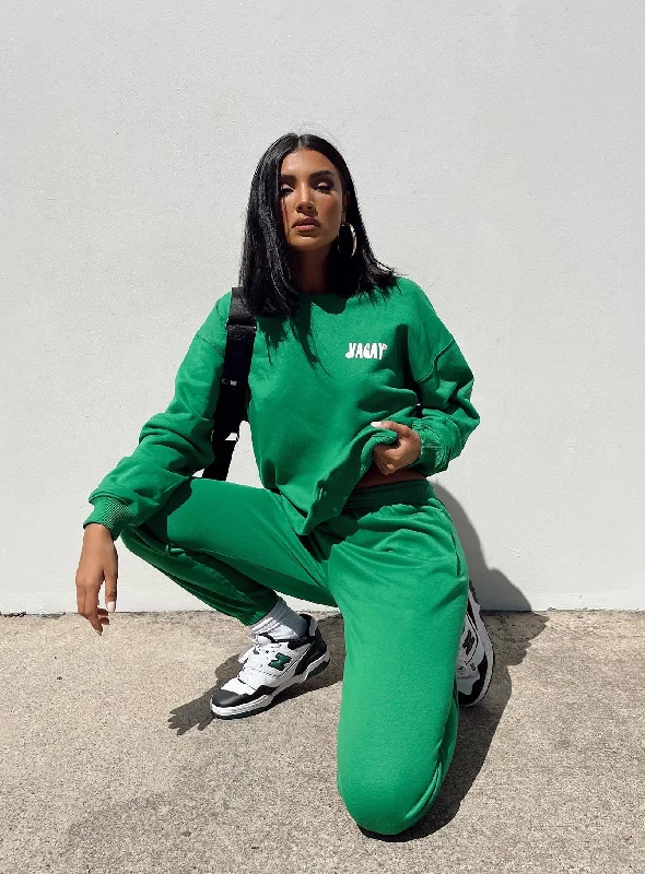 Club Basic Trackpants Green