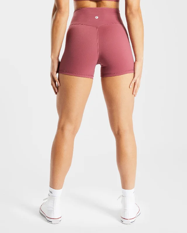 Core Shorts - Brick Red