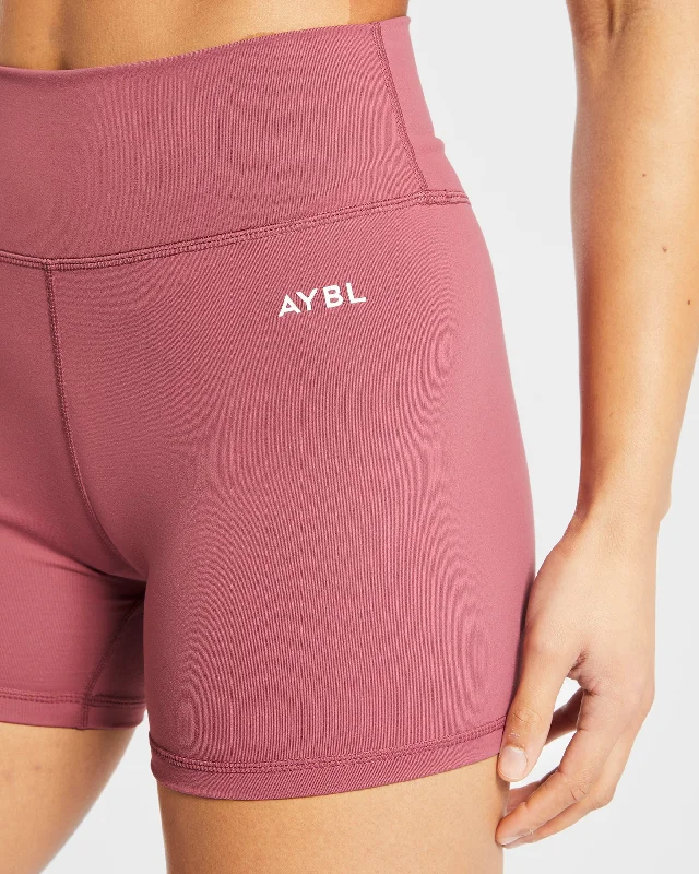 Core Shorts - Brick Red