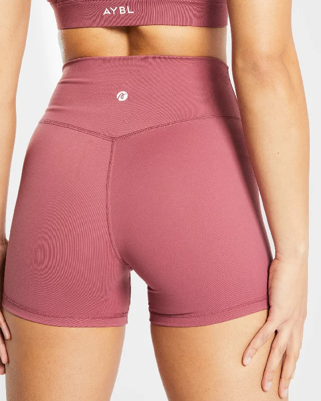 Core Shorts - Brick Red