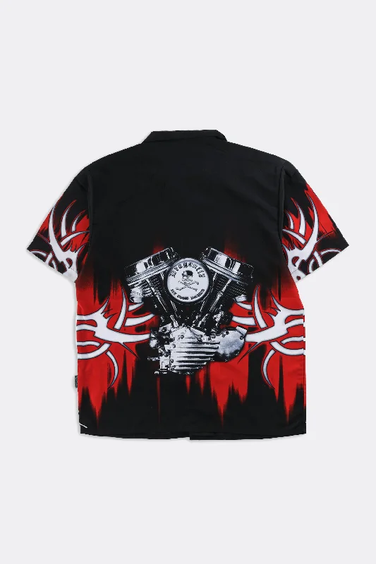 Deadstock Dragonfly Red Engine Camp Shirt - M, XL, XXL, XXXL