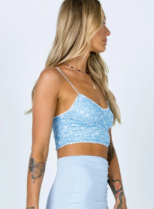 Debbie Top Blue