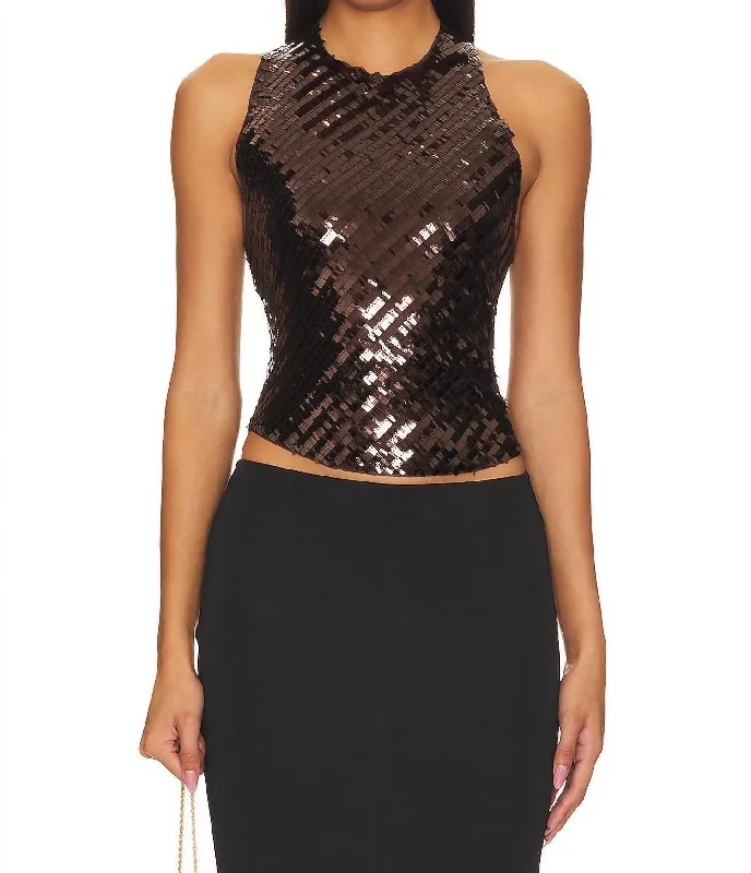 Disco Fever Cami In Black Combo