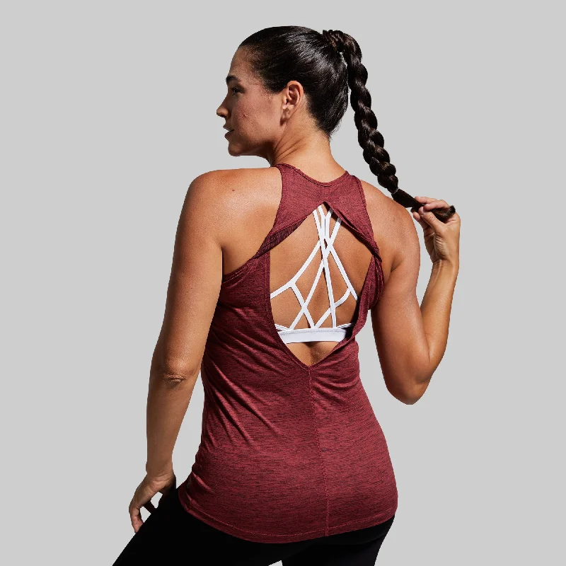 Edge Tank (Maroon)