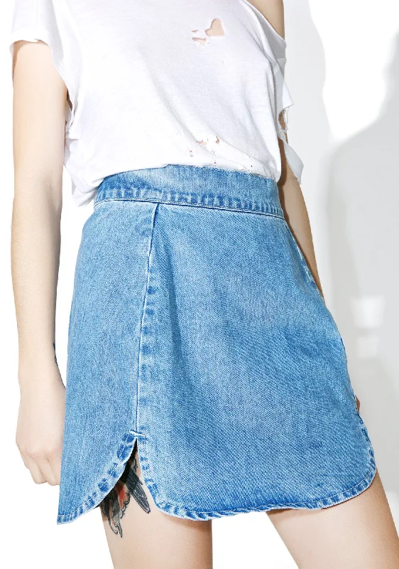 Elton Denim Skirt