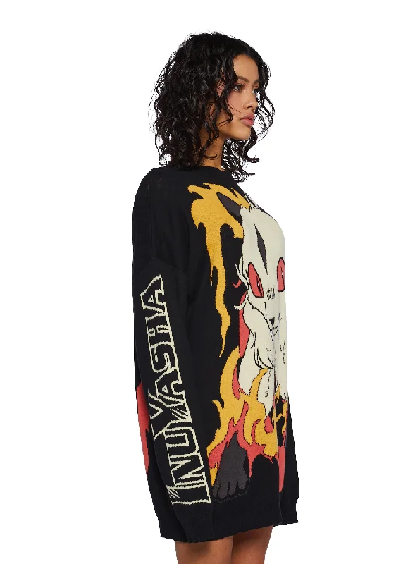 Ferocious Creature Intarsia Sweater