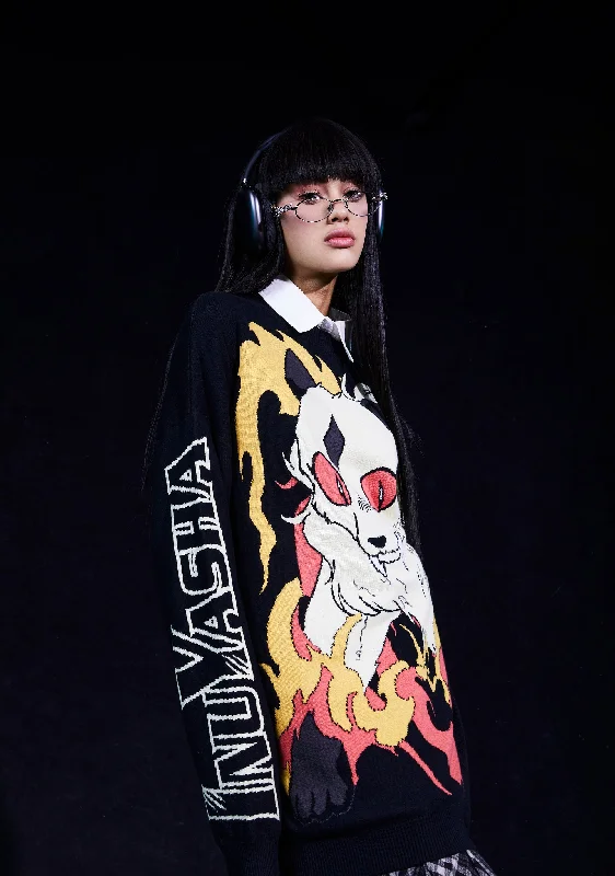 Ferocious Creature Intarsia Sweater