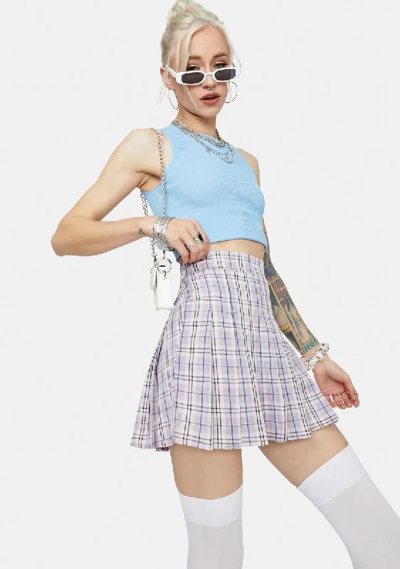 Girl Get Gone Plaid Mini Skirt