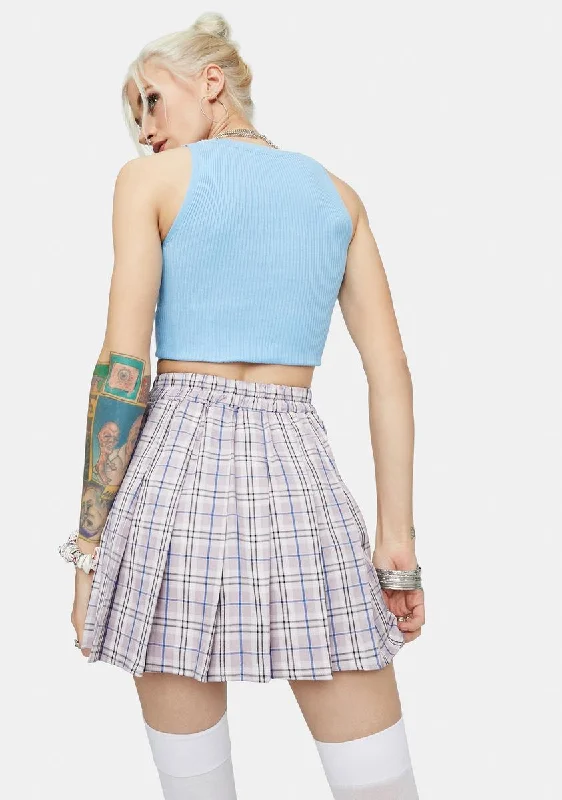 Girl Get Gone Plaid Mini Skirt