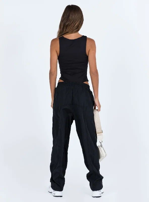 Haruko Pants Black