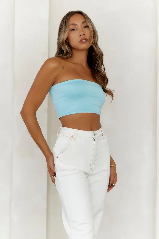 HELLO MOLLY BASE Mix And Match Bandeau Baby Blue