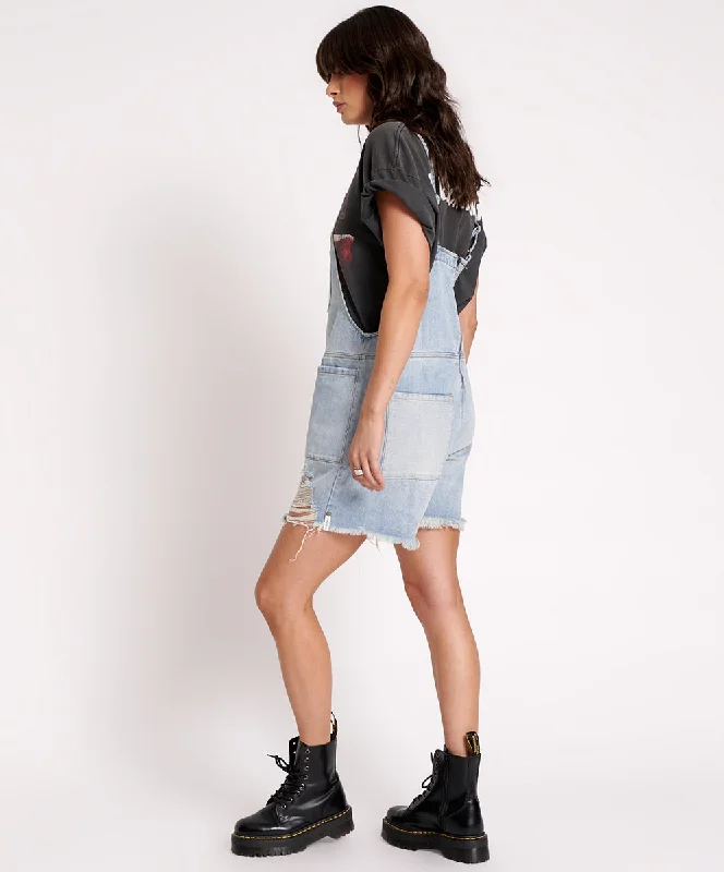 HENDRIXE PINI DENIM PLAYSUIT