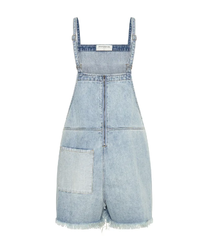 HENDRIXE PINI DENIM PLAYSUIT