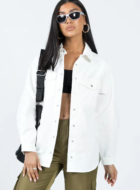 Hopkins Denim Jacket White