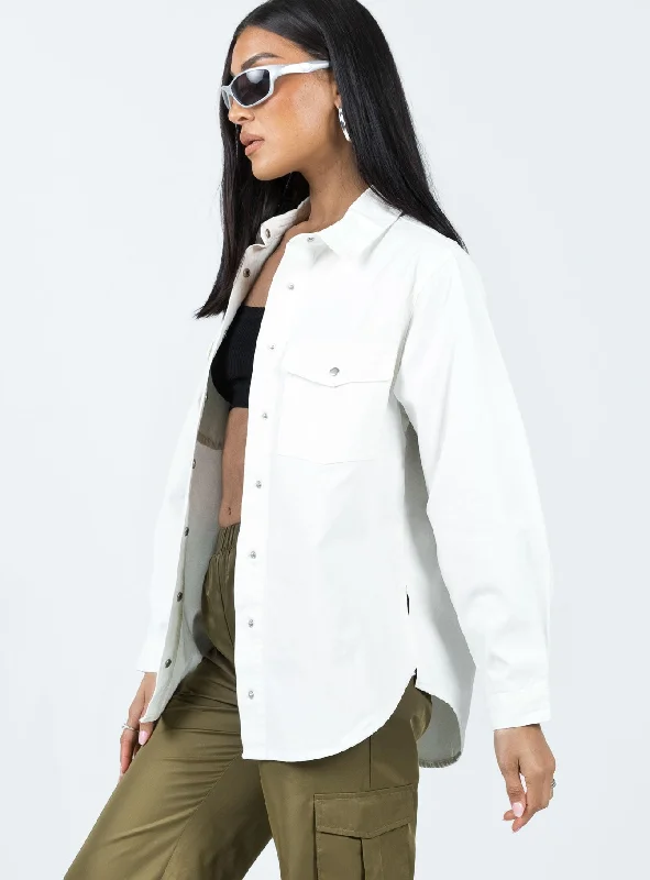 Hopkins Denim Jacket White