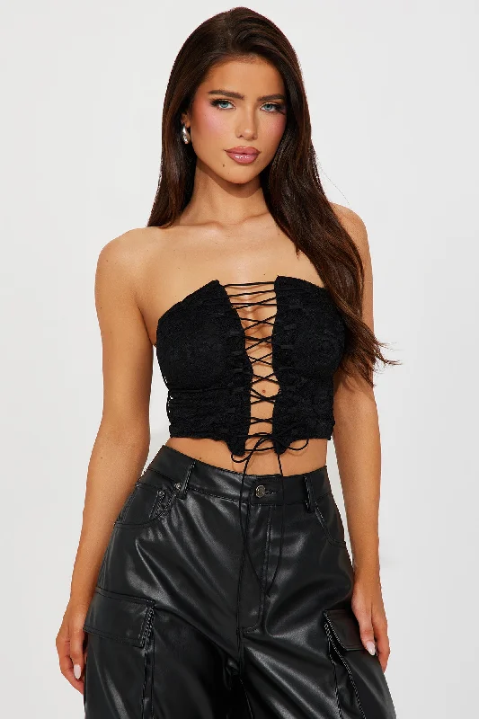 Lexxie Tube Top - Black