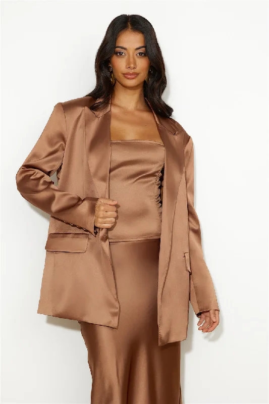 LIONESS NYC Blazer Russet