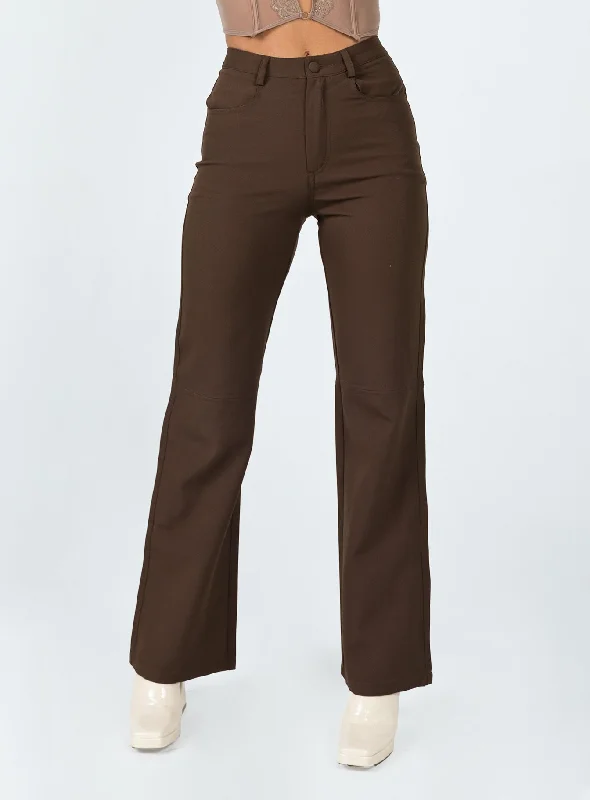 Lulu Pants Brown