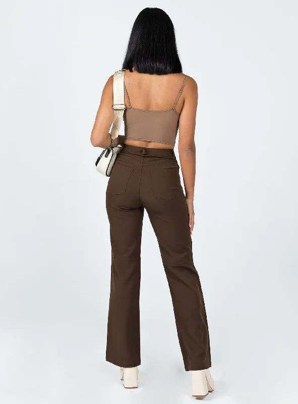 Lulu Pants Brown